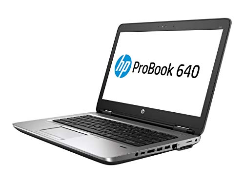 HP ProBook PC Notebook Intel i5-6th, RAM 8 GB, SSD 128 GB, Display 14 Zoll, WiFi, Windows 10 Pro + Libre Office (Generalüberholt) von HP