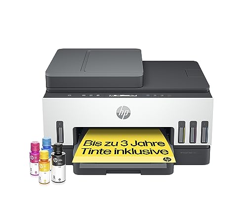 HP Smart Tank 7305 3-in-1 Multifunktionsdrucker (WLAN; Duplex; ADF) – 3 Jahre Tinte inklusive, 3 Jahre Garantie, großer Tintentank, hohe Reichweite, kostengünstiges Drucken in hoher Qualität von HP