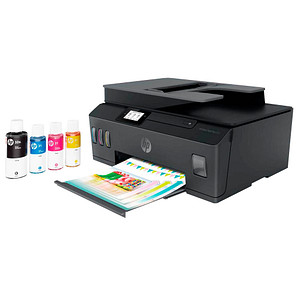 HP Smart Tank Plus 655 Wireless All-in-One 4 in 1 Tintenstrahl-Multifunktionsdrucker grau von HP