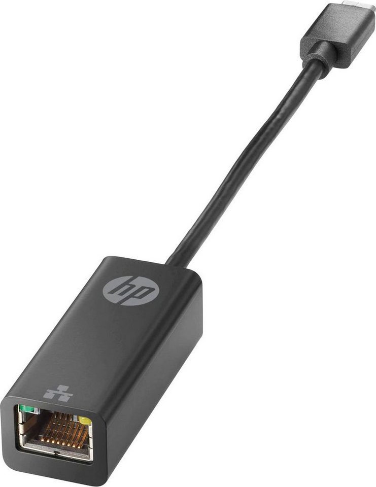 HP USB-C to RJ45 Adapter RJ-45 (Ethernet) zu USB Typ C, 10,4 cm von HP