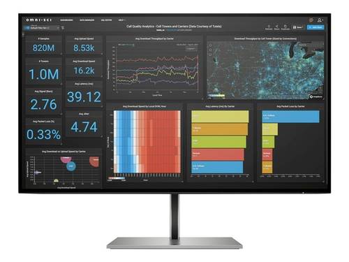 HP Z27q G3 LED-Monitor EEK F (A - G) 68.6cm (27 Zoll) 2560 x 1440 Pixel 16:9 5 ms HDMI®, DisplayPor von HP