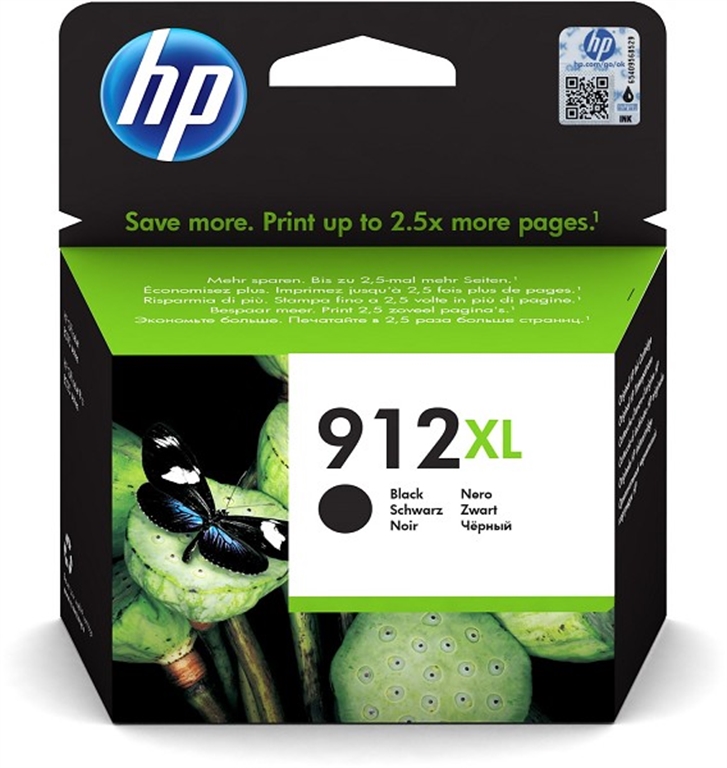 HP Nr. 912XL (825 S.) (Schwarz) von HP