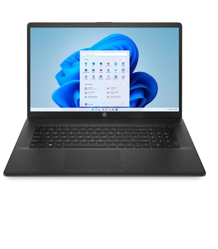 HP 17-cn0134ng Intel® Celeron® N4120 Laptop 43,9 cm (17.3") Full HD 8 GB DDR4-SDRAM 256 GB SSD Wi-Fi 5 (802.11ac) Windows 11 Home Schwarz von HP