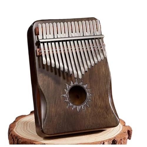 Kalimba 17-Tasten-Kalimba-Musiktastatur 21 Tasten Daumenklavier Aus Holz Professionelles Anfänger-Skala-Musikinstrument-Gerät(B17) von HQWBVD