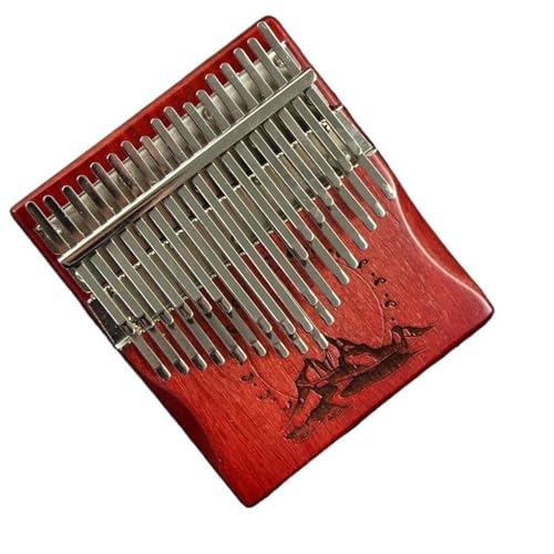 Kalimba 34 Noten Daumenklavier Kalimba Retro Einfaches Instrument Tragbare Tastatur Musikinstrumente Kalimba(E) von HQWBVD