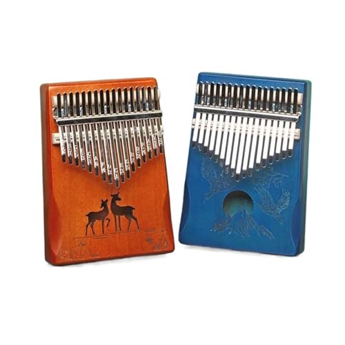 Kalimba Kalimba Daumenklavier Mit 17 Tasten Aus Mahagoni Tragbar Flexibel Kalimba Mit Zubehör Hergestellt Von Single Board(E) von HQWBVD