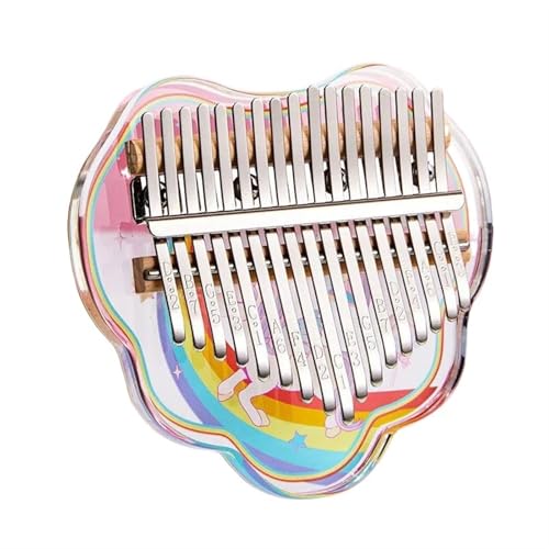 Kalimba Professionelle Tragbare Kalimba Für Anfänger Musikinstrument 17 Tasten Mini Musiktastatur(A) von HQWBVD