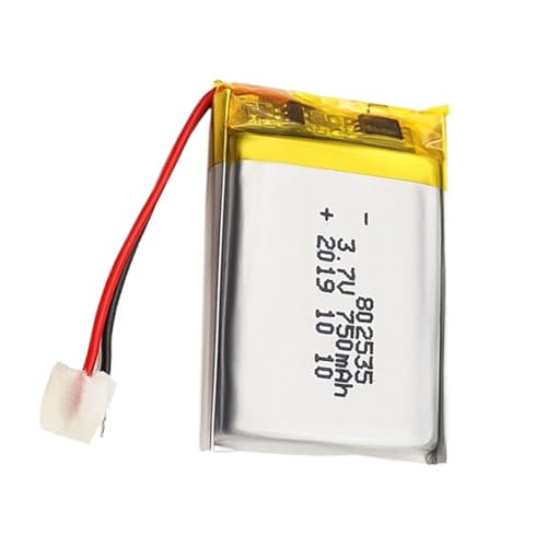 Lithium Polymer Akku 3.7V 750mAh 802535 Wiederaufladbarer Lipo Akku Lithium Ion Akku für RC Drohne Flugzeug Zubehörteil von HRYHWASE