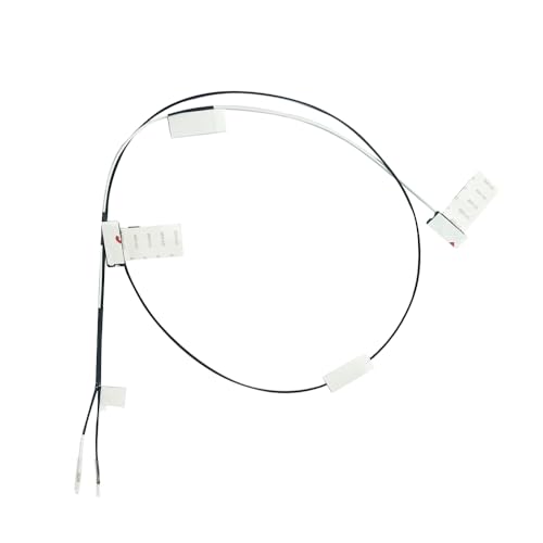 HSSDTECH WiFi Kabel Antennenkabel Ersatz für Dell Precision 15 3560 3561 3570 3571 Latitude 5520 5521 5530 5531, 025.901RL.0021 025.901RL.0011 0C8F4K von HSSDTECH