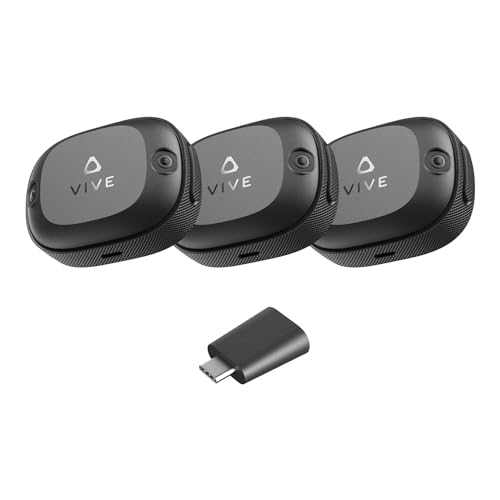 VIVE Ultimate Tracker 3 Paket + Dongle - Full-Body-Tracking für VR von HTC