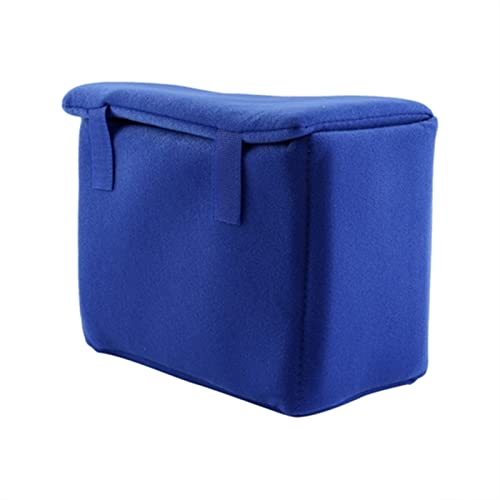 HTRJAPL tragbar SLR Kameraeinsatztasche Innere Partition Gepolsterte Schutztasche for DSLR SLR. Kamera Tasche Kameratasche(Blue) von HTRJAPL