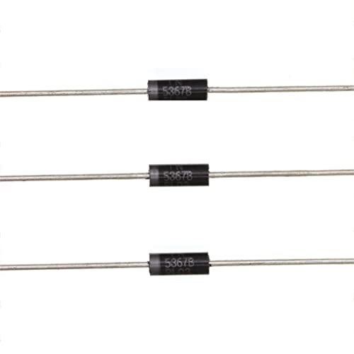 HUABAN 10PCS 1N5367B 1N5367 Power Zener Diode 5W 43V DO-15(CASE17-02) Axial Diodes 5 Watt 43 Volt von HUABAN