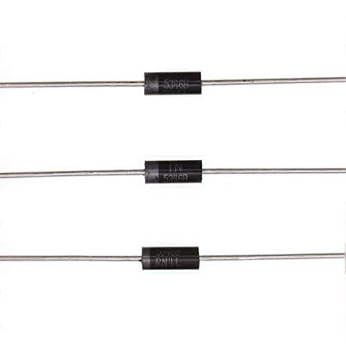 HUABAN 50PCS 1N5346B 1N5346 Power Zener Diode 5W 9.1V DO-15(CASE17-02) Axial Diodes 5 Watt 9.1 Volt von HUABAN