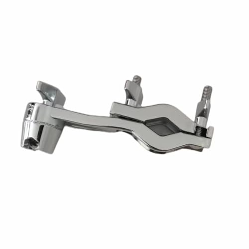 Drum Clamp Metal Cowbell Holder L-Rod Replacement Cowbell Mounting Bracket Clamp Drum Stand Connecting Bracket Clamp von HUAJINGKEJI