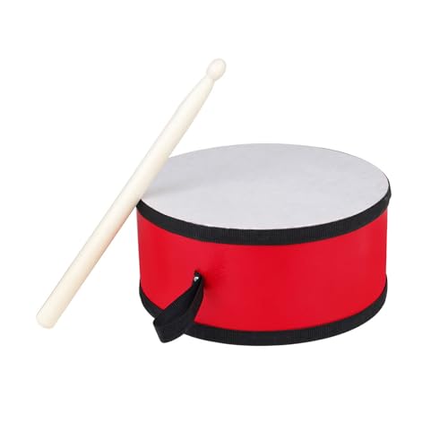 Orff Indische Trommel Holz Handtrommel Handtrommel Handtrommel Doppelseitig Tamburin Anfänger Percussion Instrument Kinder Musikspielzeug von HUANGENG