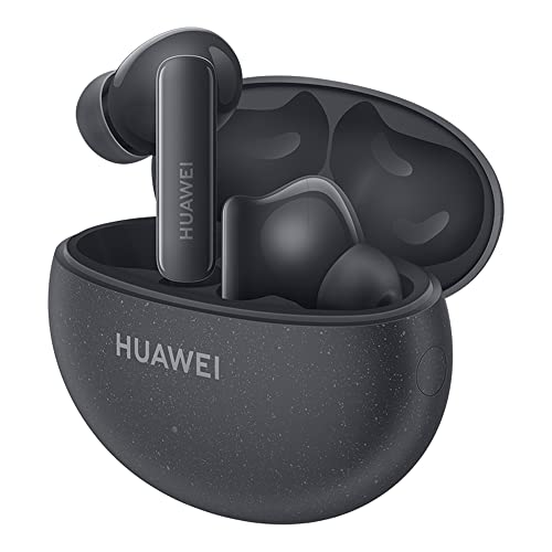 HUAWEI FreeBuds 5i Kabellose Kopfhörer, TWS Bluetooth Kopfhörer, Hi-Res Sound, Multi-Modus Geräuschunterdrückung, 28 Std. Akkulaufzeit, Wasserdichtigkeit, Nebula Black von HUAWEI