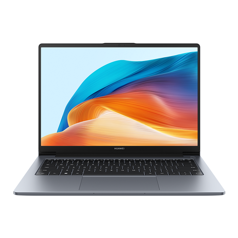 HUAWEI MateBook D14 2024, Intel Core i5-12450H, 8 GB RAM, 512 GB SSD, 14 Zoll Laptop, HUAWEI FullView Display, Windows 11 Home, QWERTZ-Layout, Space Gray von HUAWEI