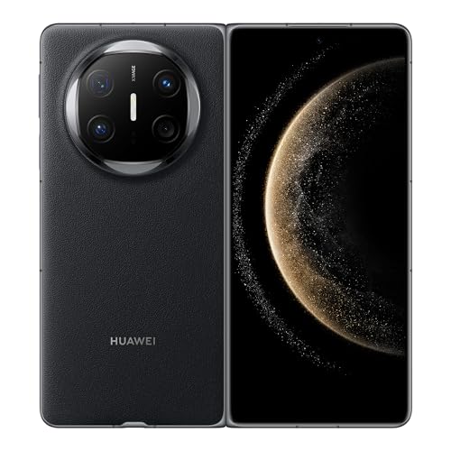 Huawei Mate X6, 12+512G,klappbare Form, Ultraschlank und robust, Ultra Chroma Kamera,Kunlun Glass™ der 2. Generation,Huawei X-True™ Display,Live-Multitask, Lange Akkulaufzeit,Schwarz von HUAWEI