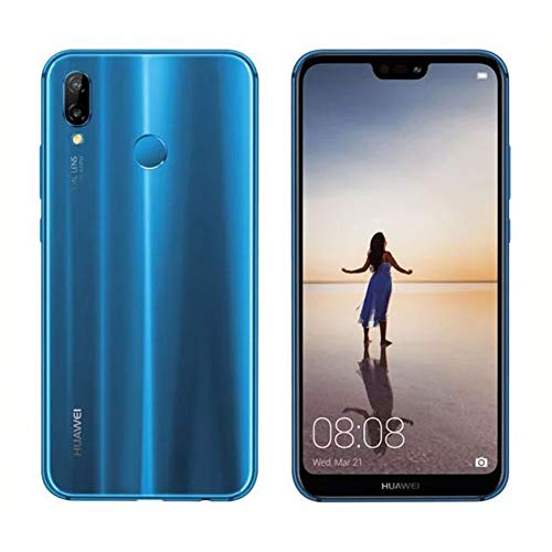 Huawei P20 Lite Smartphone mit 64 GB, Marke Tim, Dunkelblau [Italien] (Generalüberholt) von HUAWEI