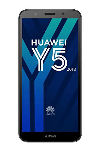 Huawei Y5 2018 Dual-SIM Smartphone 13,8 cm (5,45 Zoll) (3020mAh Akku, 16 GB interner Speicher, Android 8.0) schwarz von HUAWEI