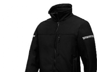 Snickers winddichte Softshell-Jacke, 1200 AllroundWork, schwarz, Größe M von HULTAFORS