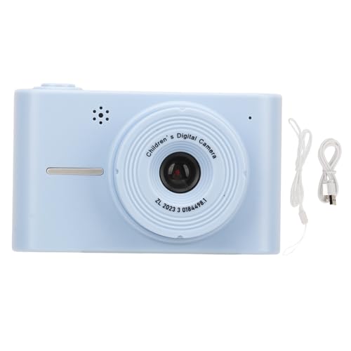 HUONIU 40MP 1080P Digitalkamera Dual Lens Kinderkamera mit 8X Zoom (Blue) von HUONIU