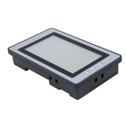 HUPYOMLER 10,9 cm (4,3 Zoll) TFT-LCD-Touchscreen RS485 oder 232 oder 422 Kommunikation DC10–30 V HMI für industrielle Steuerung, SPS, programmierbar (B), langlebig, einfach zu bedienen von HUPYOMLER