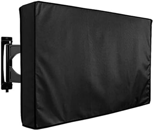 Schutzhülle Für Fernsehgeräte Outdoor TV Cover Waterproof Outdoor TV Protective Cover 22 To 75 Inches , Weatherproof Outdoor TV Housing Für Fernsehen Im Innen- Und Außenbereich(Black,FOR 22-24inch TV) von HUWOYG