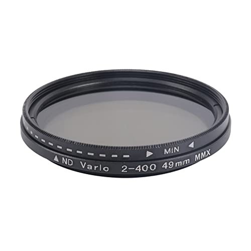 HVVENTY ND2-400 Graufilter, variabler ND-Filter, verstellbar, 49 mm, Filter für Kameraobjektive von HVVENTY