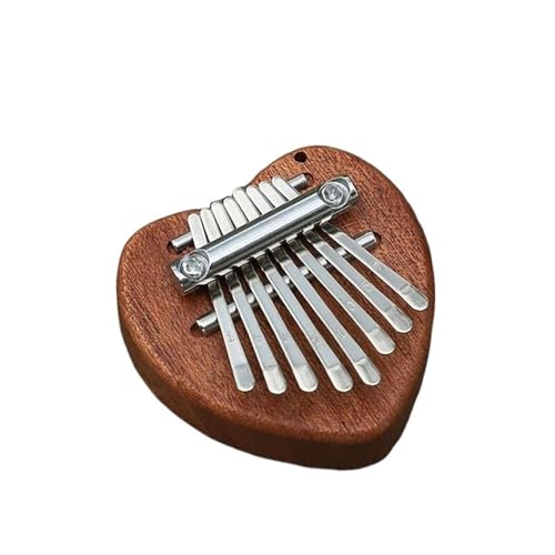 Kalimba-Daumenklavier 8-Tasten-Mini-Holz-Kalimba-Finger-Daumen-Klavier-Musikinstrument-Zubehör(E) von HYLQZAT