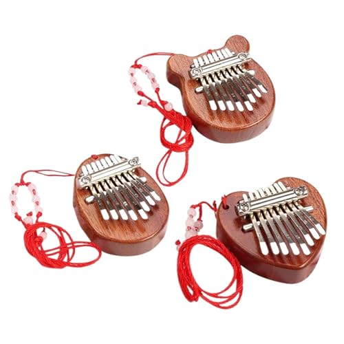 Kalimba-Daumenklavier 8 Tasten Mini Kalimba Mit Lanyard Fingerklavier Finger Daumenklavier Klavier Musikliebhaber(C) von HYLQZAT