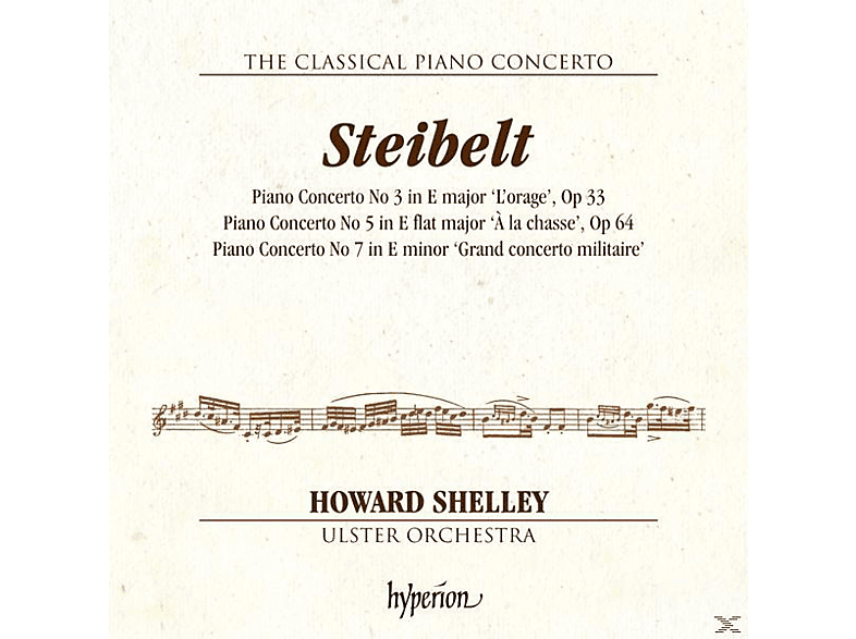 Ulster Orchestra, Shelley Howard - The Classical Piano Concerto Vol.2 (CD) von HYPERION