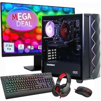 Hyrican MegaDeal Gaming-PC Diamond BK SET2515 7394 + MSI PRO MP273A + Maus, Tastatur & Headset von HYRICAN