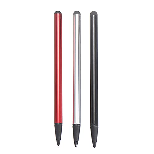 HYROOY Resistiver Stylus-Stift mit Scheibe und Faserspitze, 2-in-1-Serie, hohe Empfindlichkeit und Präzision, für Touchscreen, Aluminiumlegierung von HYROOY