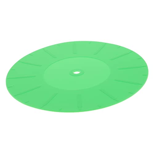 HYTROVE Schallplattenmatte Aus Vinyl Gadgets Reinigungsset Für Schallplatten Plattenspieler Aus Vinyl Plattenspielermatte Sieb Ausrüstung Audio-plattenspieler Vinyls Felsen Green Kieselgel von HYTROVE