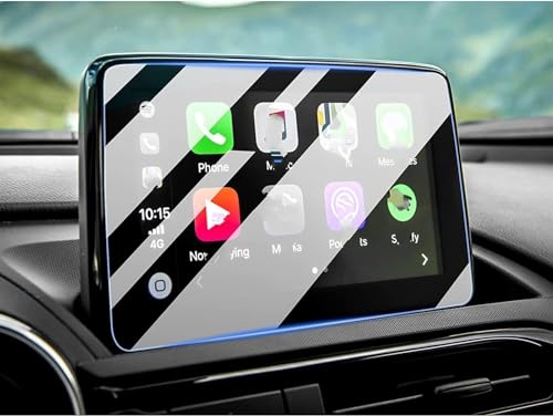 HZSMYXGS Auto Displayschutzfolie Kompatibel Mit Mazda Für MX-5 MX5 2015–2022, Gehärtetes Glas, Displayschutzfolie, LCD-Autoradio, GPS-Navigation, Innenzubehör, 7 Zoll von HZSMYXGS
