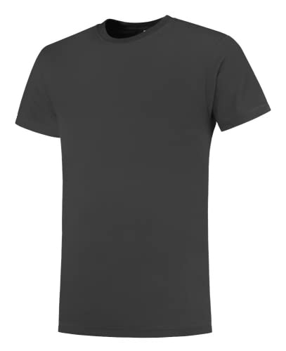 Tricorp 101002 Casual T-Shirt, 100% Gekämmte Baumwolle, 190g/m², Dunkelgrau, Größe 3XL von Haas F1 Team