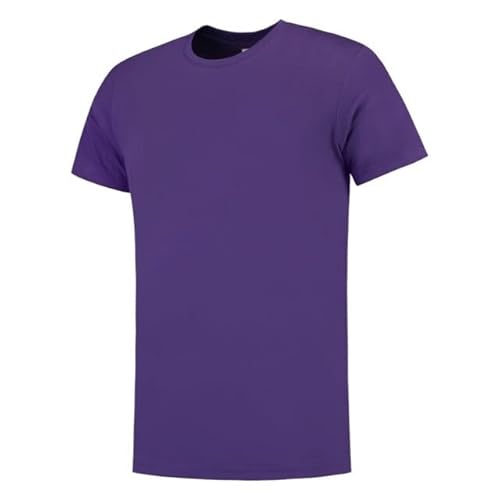 Tricorp 101004 Casual Fitted T-Shirt, 100% Gekämmte Baumwolle, 160g/m², Violett, Größe L von Haas F1 Team