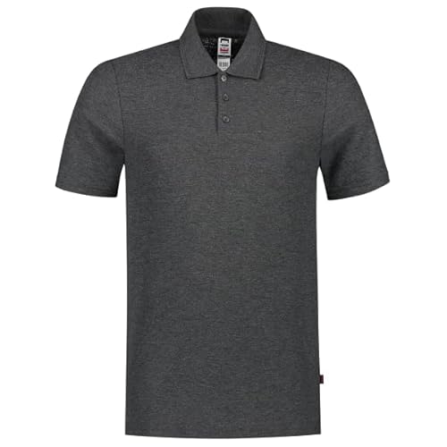 Tricorp 201005 Casual Fitted Poloshirt, 50% Gekämmte Baumwolle/50% Polyester, 180g/m², Dunkelgrau, Größe XXL von Haas F1 Team