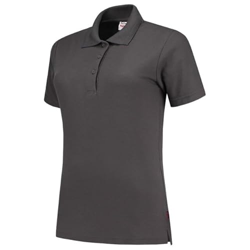 Tricorp 201006 Casual Fitted Damen Poloshirt, 50% Gekämmte Baumwolle/50% Polyester, 180g/m², Dunkelgrau, Größe S von Haas F1 Team