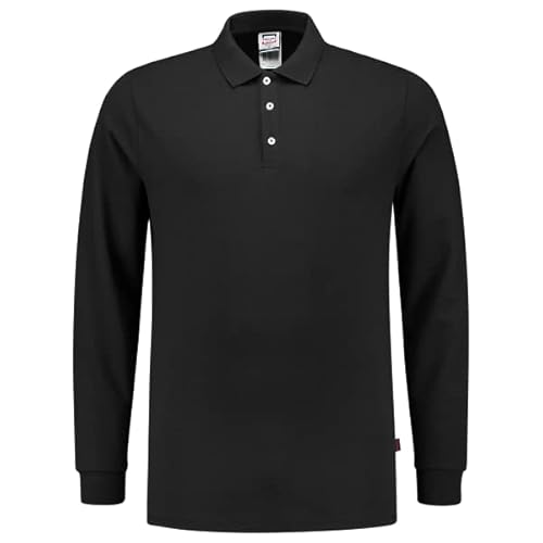 Tricorp 201017 Casual Fitted Langarm Poloshirt, 50% Gekämmte Baumwolle/50% Polyester, 210g/m², Weiß, Größe 4XL von Haas F1 Team