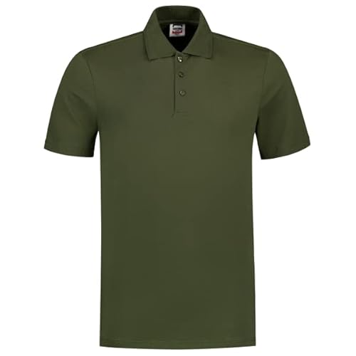 Tricorp 201021 Casual Jersey Poloshirt, 50% Baumwolle/50% Polyester, 200g/m², Weiß, Größe L von Haas F1 Team