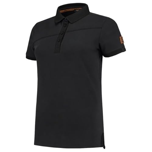 Tricorp 204003 Premium Quernaht Damen Poloshirt, 95% Baumwolle/5% Elastan, 210g/m², Schwarz, Größe XS von Haas F1 Team