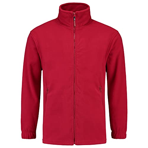 Tricorp 301002 Casual Fleece-Jacke, 100% Polyester, 320g/m², Rot, Größe 3XL Tricorp 301002 Casual Fleece-Jacke, 100% Polyester, 320g/m², Rot, Größe 3XL von Haas F1 Team