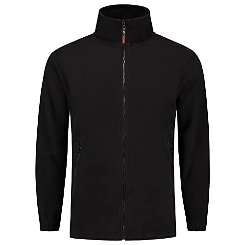 Tricorp 301002 Casual Fleece-Jacke, 100% Polyester, 320g/m², Schwarz, Größe L von Haas F1 Team