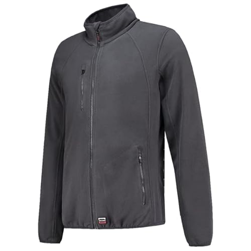 Tricorp 301012 Casual Exzellent Herren Fleece-Jacke, 100% Polyester, 280g/m², Rot, Größe S von Haas F1 Team