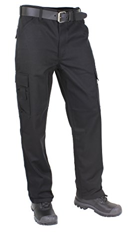 Tricorp 502010 Workwear Basic Arbeitshose, 60% Baumwolle/40% Polyester, 310g/m², Schwarz, Größe 44 von Haas F1 Team