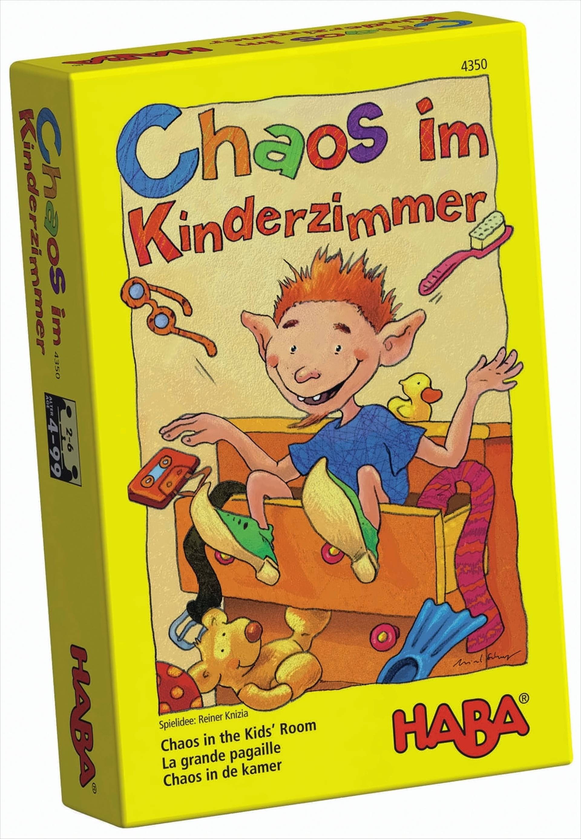 Chaos im Kinderzimmer, Reaktionsspiel von Haba