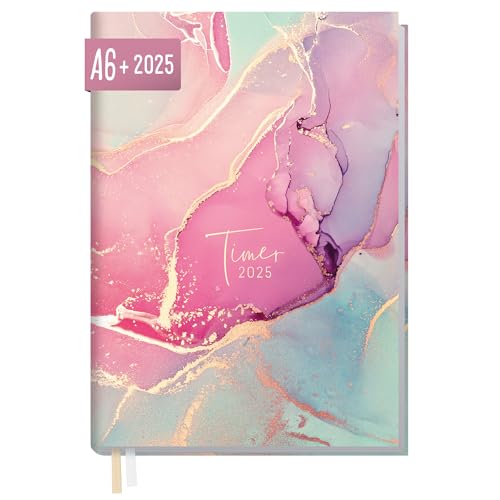 Häfft® Chäff-Timer Mini 2025 A6+ “Silky Pink” 1 Woche 2 Seiten - Terminplaner, Wochenkalender, Organizer, Terminkalender mit Wochenplaner - nachhaltig & klimafreundlich von Häfft