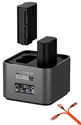 Hähnel ProCube 2 Doppel-Ladegerät für Canon LP-E6, LP-E6n, LP-E6NH / LP-E8 / LP-E17 von Hähnel